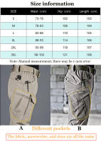 Pantalones Tácticos Para Hombre Exterior Multi Bolsillos Cargo Resistente Al Desgaste Impermeable Pantalones De Camuflaje Para Senderismo Primavera Otoño - details 0