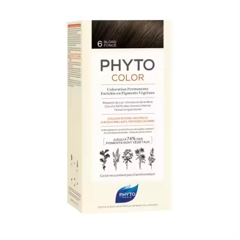 PHYTOCOLOR VEGETAL 6 RUBIO OSCURO - 1
