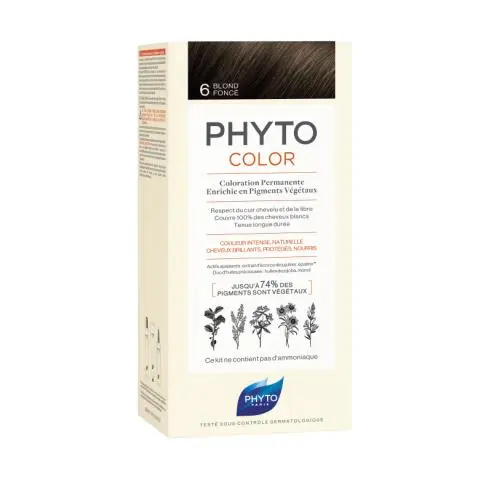 PHYTOCOLOR VEGETAL 6 RUBIO OSCURO - 1