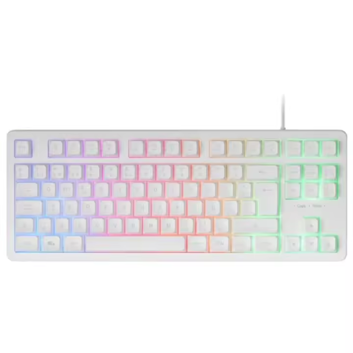 Teclador mars gaming mk023 tkl frgb usb 2.0 blanco - 1