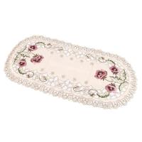 Mantel De Moda Bordado Oval Para Bodas Y Fiestas Cubierta De Mesa Nórdica Para Té Y Café Decoración Del Hogar Material Poliéster/Celulosa - details 4