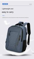 Mochila Impermeable Para Hombres Ultra Ligera Con Capacidad Para Portátil De 15.6 Pulgadas Estilo Casual Con Flecos Reflectantes Bolsa De Espalda Para Libros - details 10