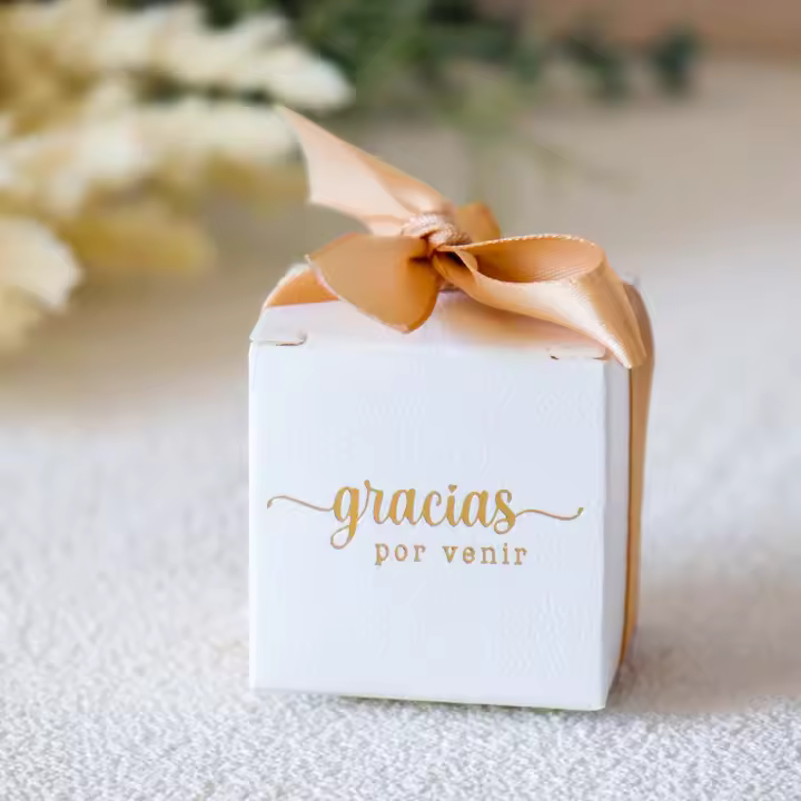 Lote de 10 a 60 unidades de cajas de regalo, cajas pequeñas para regalo, regalos para invitados de boda, detalles bautizo para invitados, decoración boda, regalos originales, bodas ideas, Regalantes.com - 1