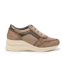 HISPAFLEX 2423BE Sneakers mujer 33850 24I CASUAL SPORT ELASTICOS BEIGE - details 2