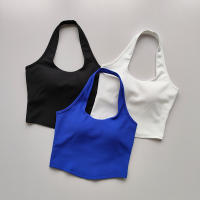 One Piece Cup Deporte 2023 Sujetador Deportivo Para Mujer Antigolpes Running Colectivo Fitness Top De Correa Trasera - details 0
