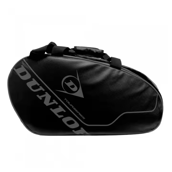 Paletero Dunlop Tour Intro Lt Blk/blk 10316694 Ofp - 1