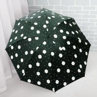 Parasol Portátil De Protección UV Resistente Al Viento Mini Sombrilla Negra Gruesa Para Proteger Del Sol Y Lluvia Móvil Al Aire Libre - details 4