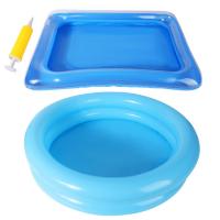 Baño De Pies Inflable Portátil Baño De Pies Para Piscina Playa Baño De Pies Collapsible Limpiador De Pies Material PVC - details 3