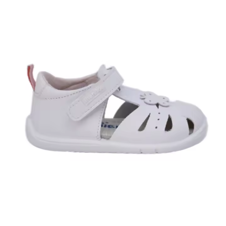 Shoes Barefoot marca Titanitos para niña en color blanco - 1
