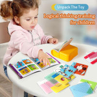 Juego De Tablero Educativo Montessori Para Niños Juguete De Aprendizaje Sensorial De Coloración Y Vestimenta Juguete Educativo Para El Desarrollo Del Pensamiento Lógico - details 2