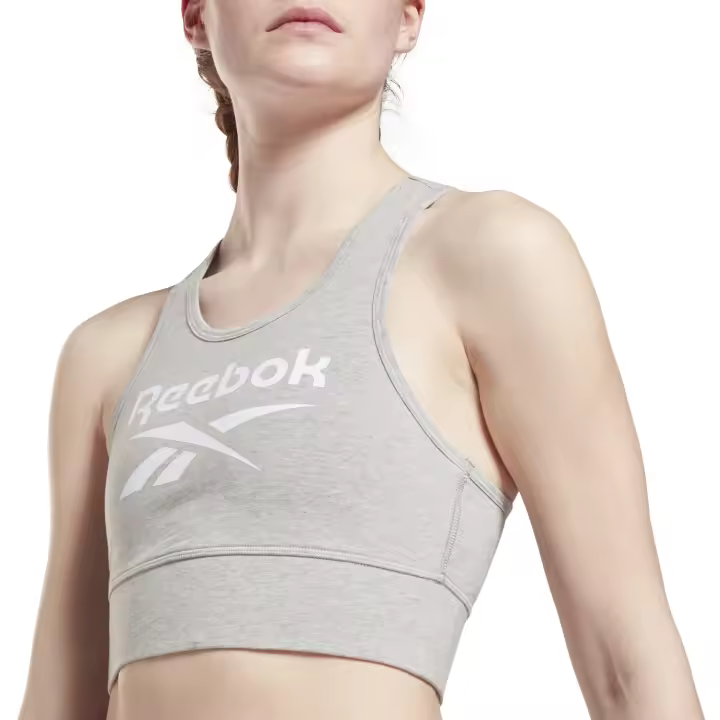 Top REEBOK RI BL COTTON BRALET GR9393 Gris - 1