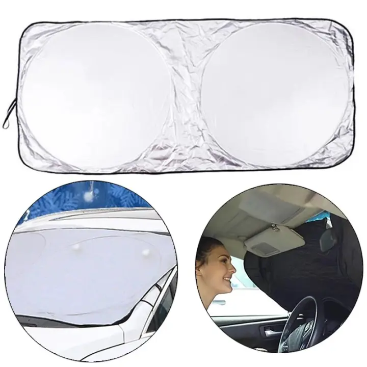 Parasol para Parabrisas de Coche Kmt Style | Protección Solar Anti UV | Plegable y Ajustable - 1