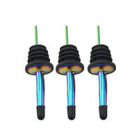 Tapa De Vino De Acero Inoxidable Con Desbordamiento Para Licor Y Alcohol Dispensador De Botella Accesorios De Vino Con Cierre - details 47