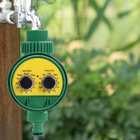 Riega Automática Para Jardín Verde Con Timer De Agua Plástico Irrigación Para Fuente Tubo De Riego Exterior - details 3