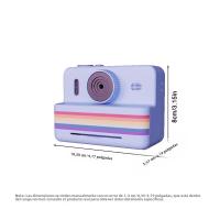 Cámara Instantánea Portátil Para Fotografía Mini Impresora HD 2.8 Pulgadas Vídeo Digital Juguete Regalo Con Batería De 1500mAh - details 2