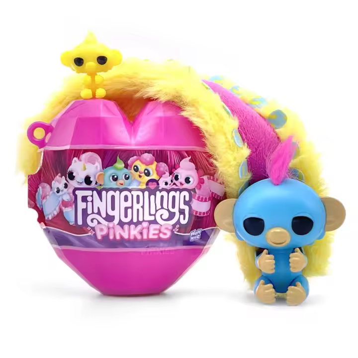 Mascota Pinkies  Surtido Personajes, del tamaño de tu meñique. La cola se convierte en pulsera y esconde un mini bestie - Modelos surtidos (Bizak 61853158) - 1