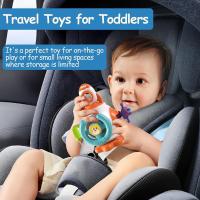 Juguetes Montessori Sensoriales para Niños de 1 A 3 años: Actividades de viaje, tablero de Actividades, regalos educativos para niños y niñas, Avión, Coche, Cubo Mágico - details 3