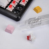 Herramienta De Limpieza Para Teclado Mecánico 2 En 1 Con Palanca Para Switch Y Capas De Teclas Herramienta De Juego MOSHOU - details 11