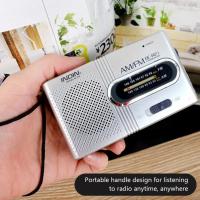 Mini Radio AM FM Radio portátil con pilas La mejor recepción más duradera para correr Caminar Caja de sonido en casa - details 5
