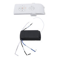 Kit de control remoto universal para ventilador de techo Kit de control remoto de Luz de ventilador de techo inalámbrico Versión en inglés 85-240V - details 1