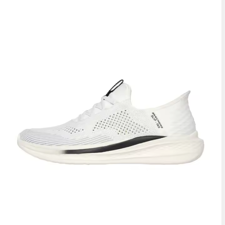 Skechers BLU SLADE-QUINTO SLIP INS 210810WHT Blanco ZAPATILLAS HOMBRE plantilla Air Cooled Memory Foam, SLIP-INS - 1