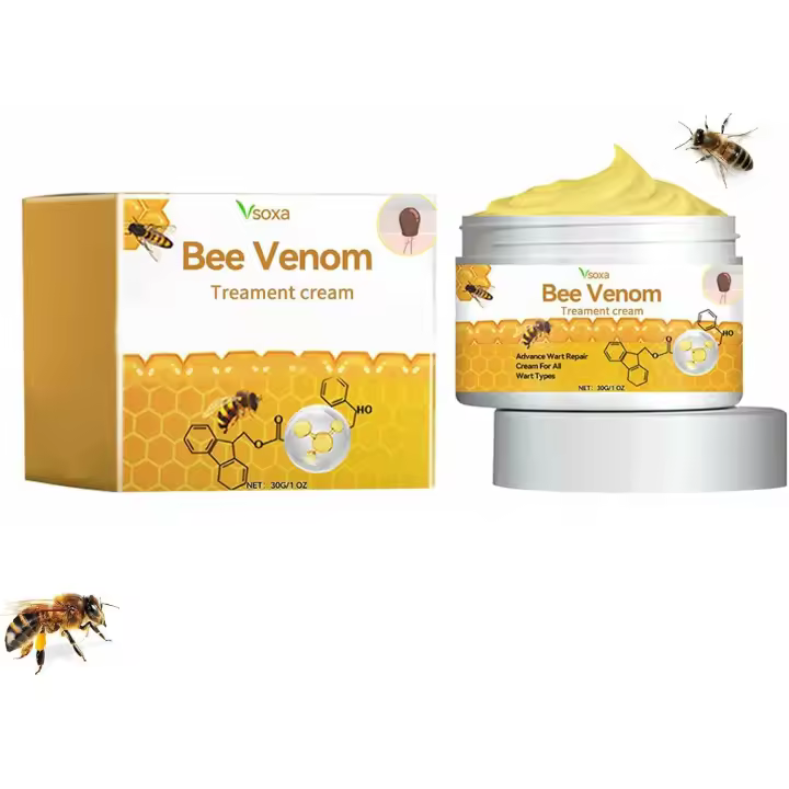 Crema para tratar y eliminar el veneno de abeja, hidratante facial y reparadora para hombres y mujeres, 30 ml (1) - 1