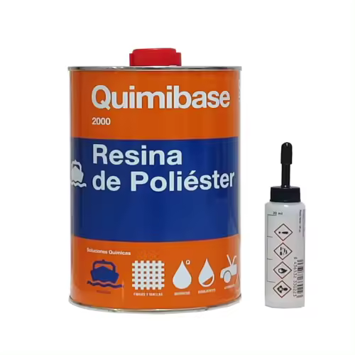 QUIMIBASE RESINA POLIESTER + catalizador 1KG - 1