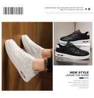 Zapatillas De Correr Para Hombre Zapatillas Deportivas Al Aire Libre 2024 Nuevas Vulcanizadas Planas Casuales Con Cordones Para Ocio Y Ejercicio - details 9