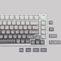 Nuevo Set De Keycaps MOA Gradient Grey PBT 134 Teclas Para Teclados Con Switches Cherry Gateron MX 5-lados Sublimación - details 5