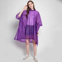 Chaqueta De Lluvia Unisex De Alta Calidad EVA Gruesa Impermeable Para Hombres Y Mujeres Negro Adecuada Para Ciclismo Y Camping - details 5
