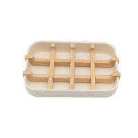 Soporte Para Jabón De Bambú, Accesorio De Baño Universal Para Ducha Y Fregadero, Bandeja De Ducha, Regalo Práctico Y Ecológico - details 5