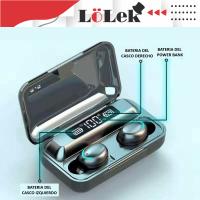 LoLek Casco Bluetooth con Base para cargar el móvil de 1500mAh - Reducción de Ruido y Micrófono Integrado - Sonido de Alta Calidad y Autonomía Extendida - details 0