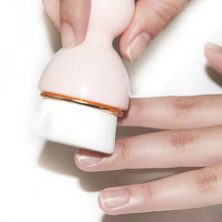 Brocha Cepillo de Limpieza de Uñas para Acrílico Gel UV Manicura remover polvo - 1