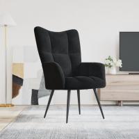 vidaXL Sillón de relax de terciopelo Gris claro, Gris oscuro, Verde oscuro Sillon Dormitorio Sillon Comodos Silla Relax Sillón Sofá - details 9
