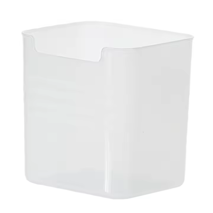 2pcs Caja De Almacenamiento De Alimentos Para Nevera Organizador De Cocina Fruta Verdura Especias Contenedor De Alimentos Para Puerta Lateral De La Nevera - 1