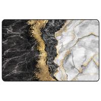 vidaXL Alfombra lavable antideslizante multicolor 190x300 cm Color Gris,  Blanco y negro,  Gris y blanco y mas Alfombras de área  Alfombra de Piso para Sala de Estar Dormitorio Habitación Salón - details 3