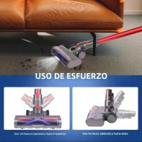 Cabeza De Cepillo Roller Para Aspiradora Dyson V7 V8 V10 V11 V15 Cabeza Flexible Con Luz LED Pieza De Repuesto Para Aspiradora Sin Cable - details 2