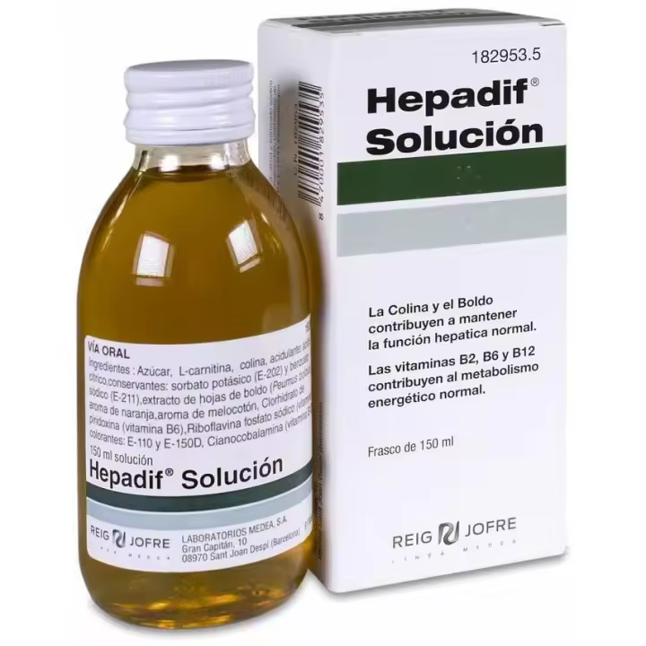 Reig Jofre Hepadif Solución, 150 Ml - 1
