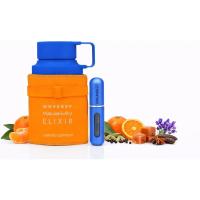 Armaf Odyssey Mandarin Sky Elixir EDP 100ml – Perfume Unisex Cítrico Amaderado de Larga Duración + Atomizador Drikanbest 5ml de Regalo - details 1