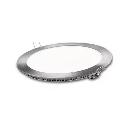 Downlight led redondo plata matel 9w 4200K - 1