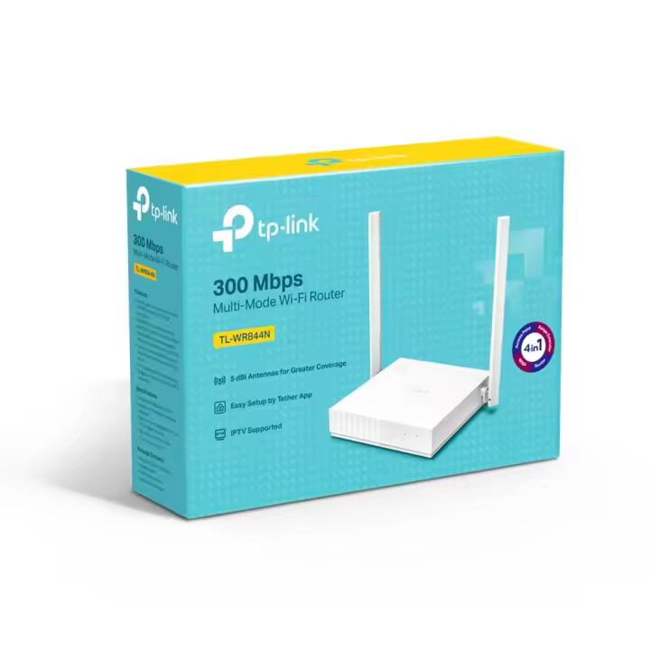 TP-LINK TL-WR844N 300MBPS Multi-Mode Wireless N Router - 1