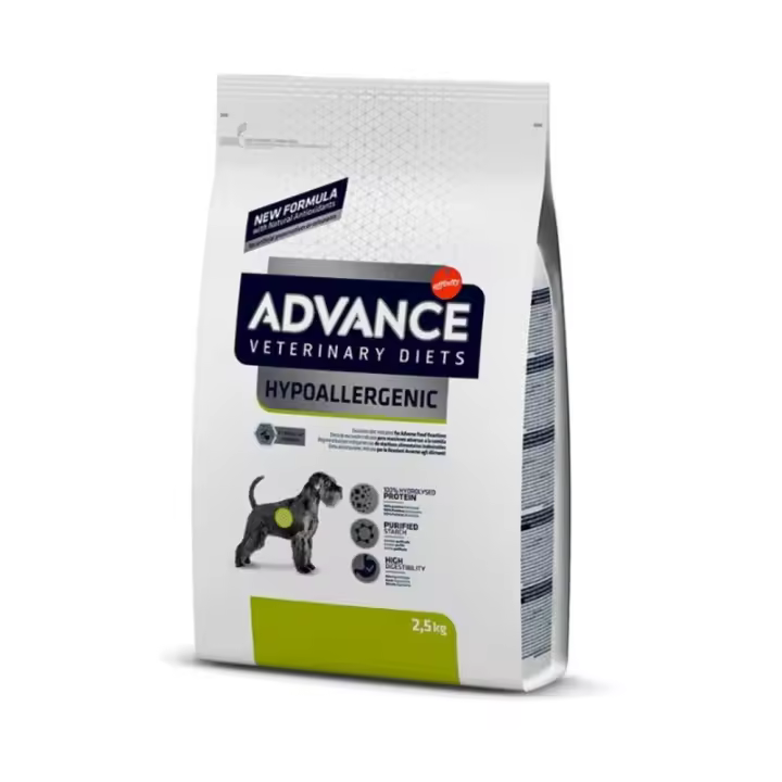 Advance Veterinary Diets Hypoallergenic Pienso para Perros -  Indicado para tratar las alergias alimentarias - 1