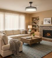 BEL AIR HOME - Ventilador de Techo DUNE con Luz LED Integrada de 36W, Motor DC Silencioso, Mando a Distancia y 3 Temperaturas de Luz - Ideal para Salas y Dormitorios - details 1