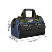 Bolsa De Herramientas AIRAJ Para Electricistas Y Carpinteros Multifuncional Portátil De Tela Gruesa Para Instalación Y Mantenimiento - details 9
