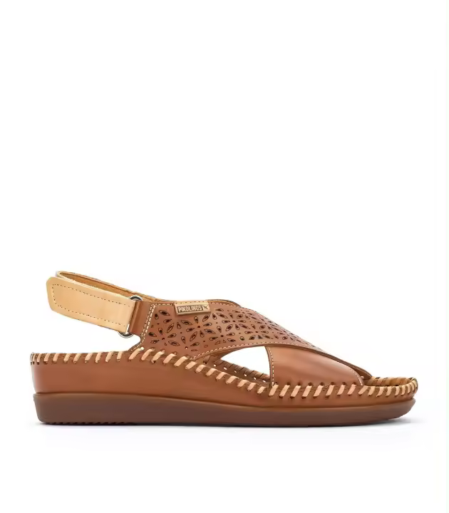 SANDALIA DE PIEL EXTRA CONFORT PIKOLINOS CADAQUES W8K-0848C1 CUERO - 1