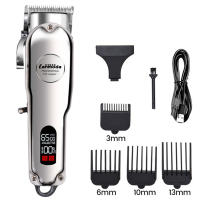 Cortador De Pelo Para Perros Profesional Recargable Todo Metal Trimmer De Gato Peluquería Para Puppies Bajo Ruido - details 13