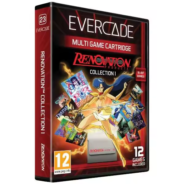 Cartucho Evercade Renovation Collection 1 - Nuevo precintado - PAL España - 1