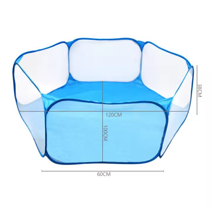 Carpa De Playa Para Bebé Protección Solar Plegable De Poliéster Para Niños Juguete De Piscina Casa De Juegos Al Aire Libre - 1