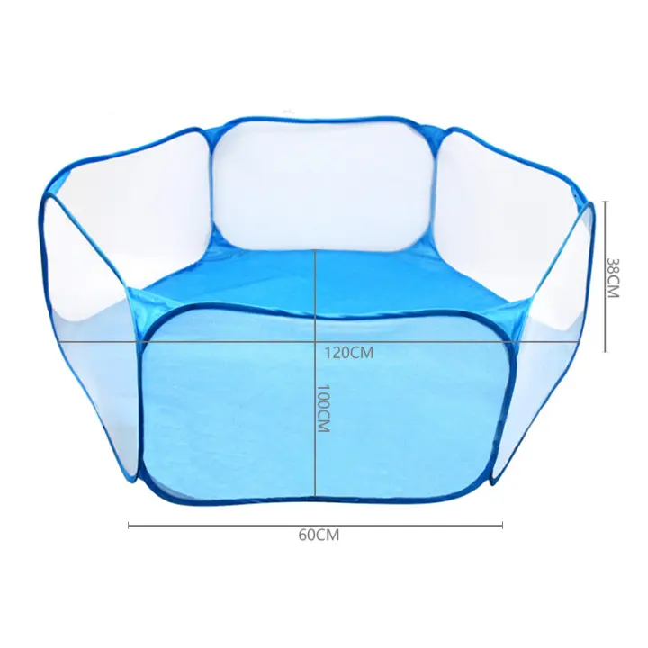 Carpa De Playa Para Bebé Protección Solar Plegable De Poliéster Para Niños Juguete De Piscina Casa De Juegos Al Aire Libre - 1
