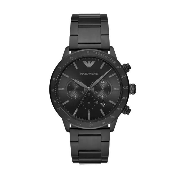 Emporio Armani Reloj STAINLESS STEEL，BLACK，QUARTZ/CHRONO AR11242 - 1